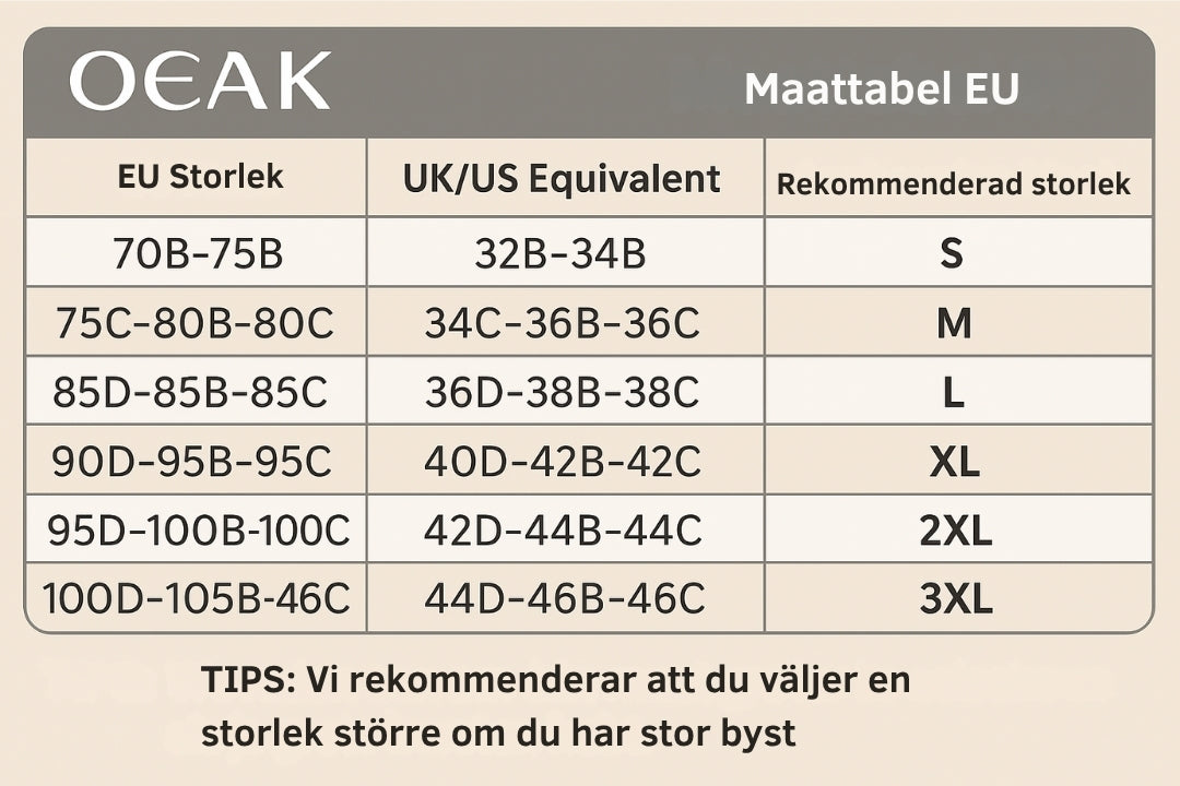 OEAK Bra | Jelly technology